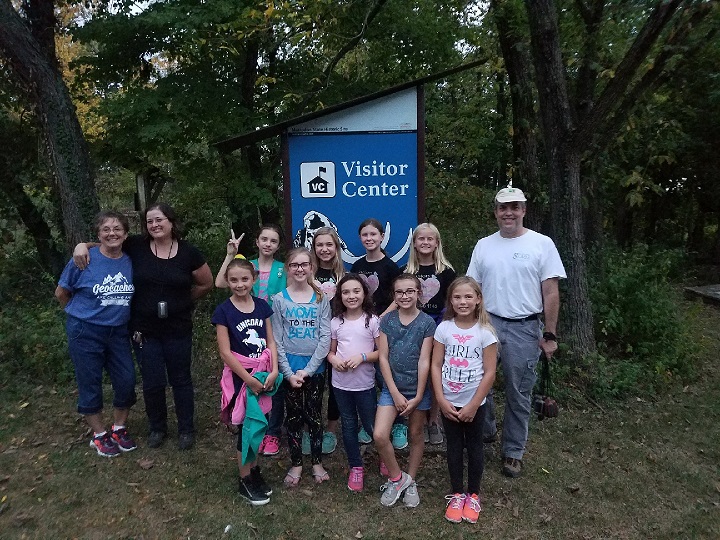 Breezy406, Spiritwolf922 and How-D with Troop 1146