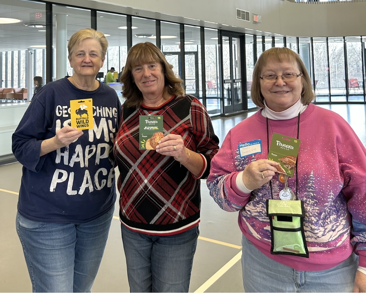 Potluck 25 TB Race winners