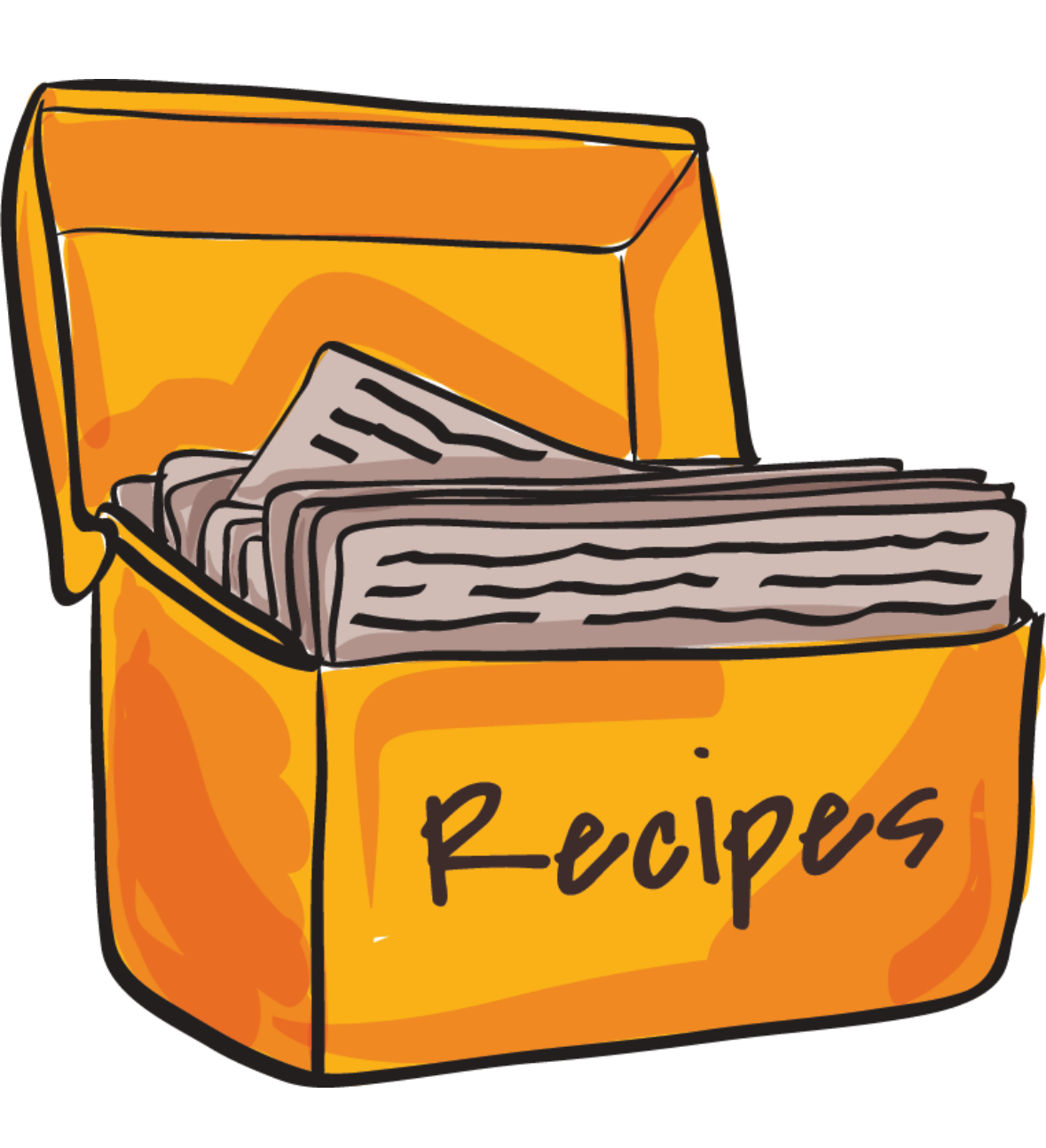 Recipe box