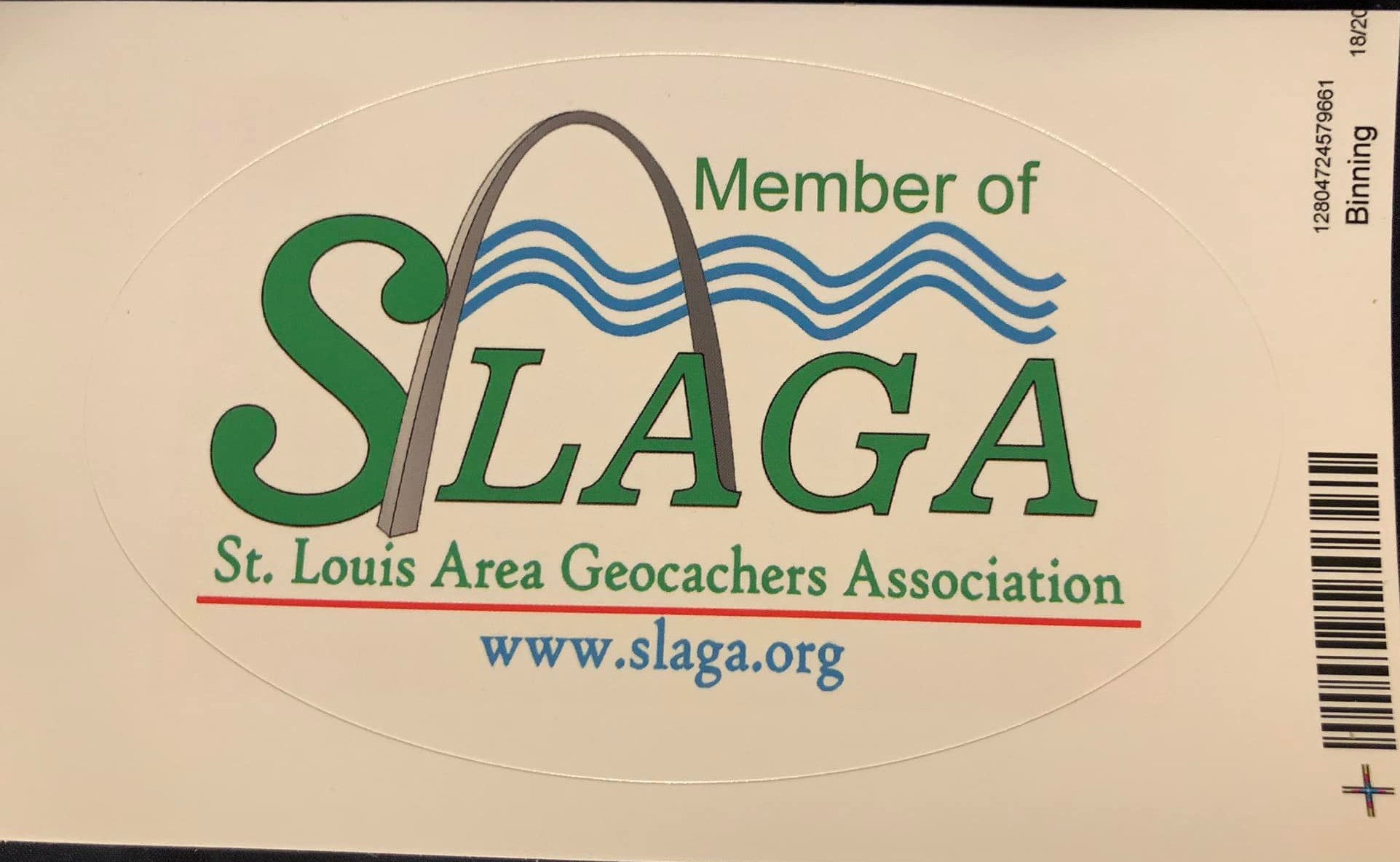 Sticker with SLAGA Logo