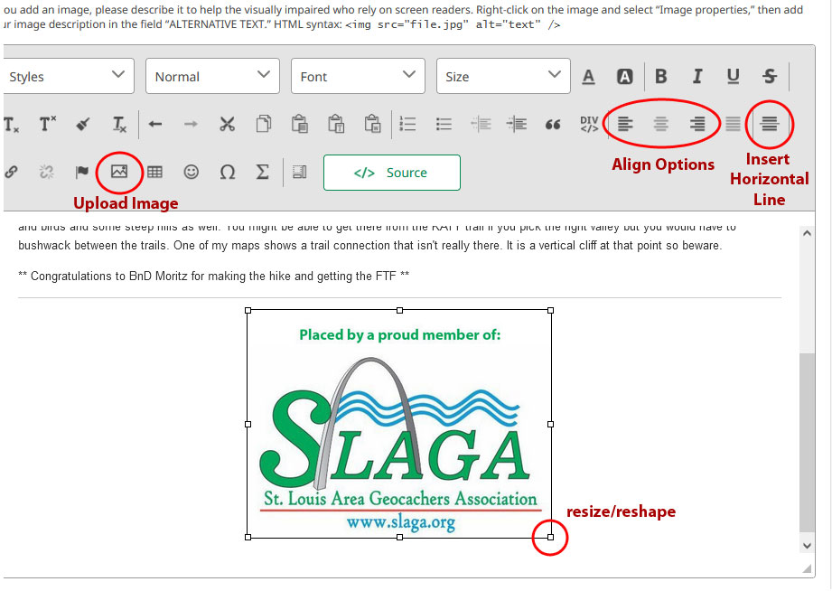 Editor Image with Examples